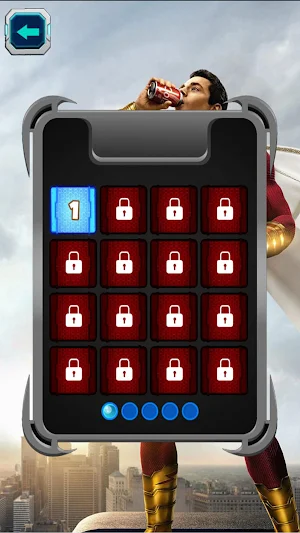 Shazam Movie: Match 3 Puzzle Screenshot 1