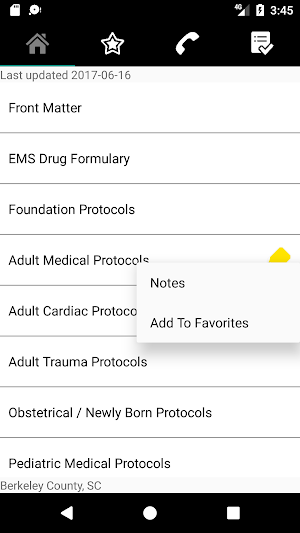 Berkeley County EMS Screenshot 1