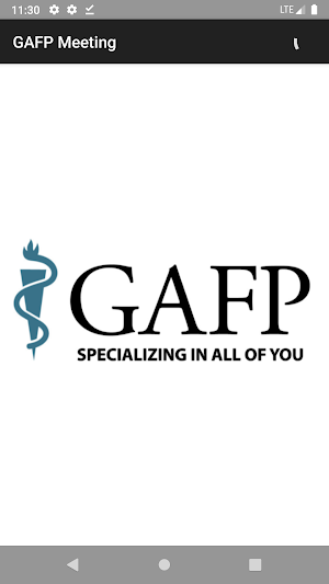 GAFP Meetings Screenshot 0