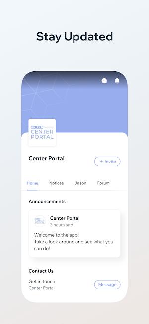 UNIFYD Healing Center Portal Screenshot 2