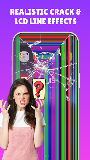 Broken Screen: Funny Prank Screenshot 1
