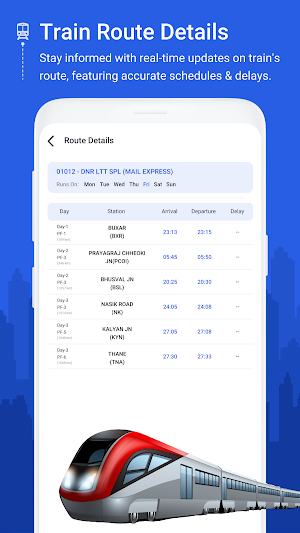 Track My Train: Train Status Screenshot 3