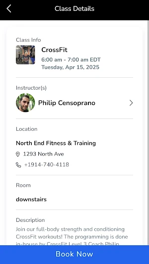 North End Fitness & Training Screenshot 2