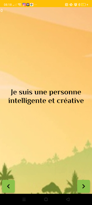 Affirmations positives du mati Screenshot 0