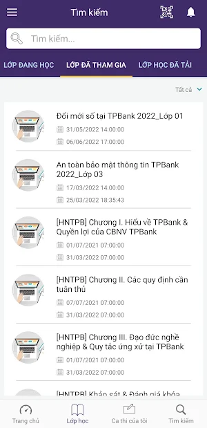 TPBank ELearning Screenshot 1