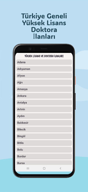 Yüksek Lisans Başvuru-Doktora Screenshot 0