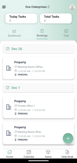 Estately Admin App Screenshot 1