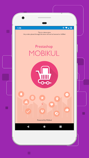 Prestashop Arabic Mobile App Screenshot 0