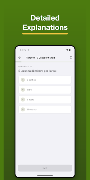 Concorso Esercito VFP Quiz Screenshot 1