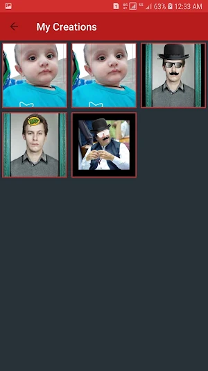 CamFrame Photo Editor & Face S Screenshot 1