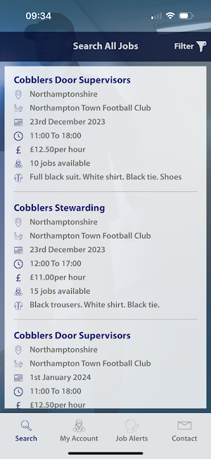 Safe and Secure Job Board Screenshot 1