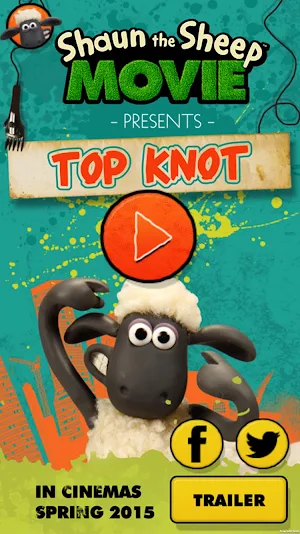 Shaun the Sheep Top Knot Salon Screenshot 0