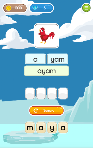 Belajar Mengeja ABC, Perkataan dan Ayat Screenshot 0