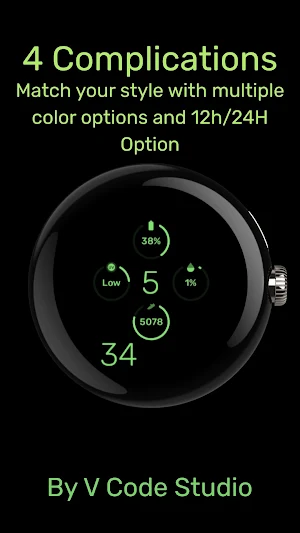 Around Time - WearOS Watchface Screenshot 3