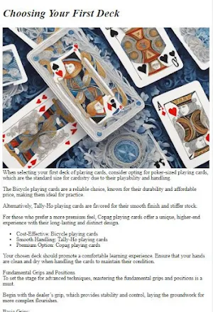 Card Flourishes Tutorial Screenshot 3