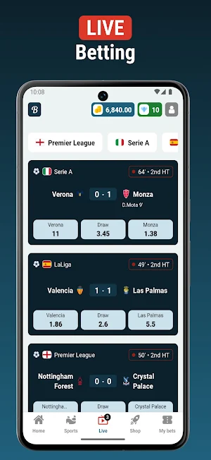 Betoven - Sports Betting Screenshot 3
