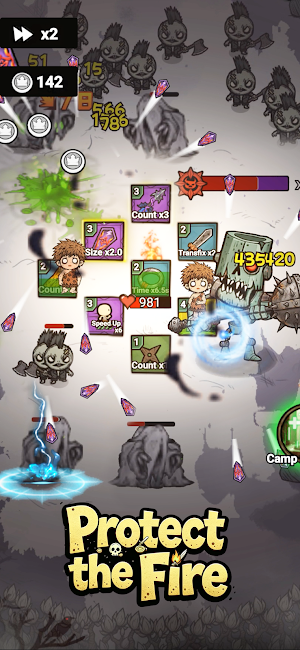 Bonfire Defense: Adventure Screenshot 2