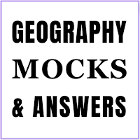 Geography: mocks and answers
