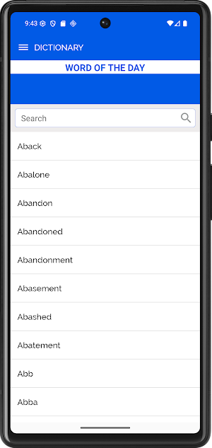 English - Turkish Dictionary Screenshot 1