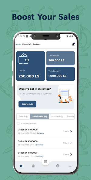 Dawa2Go Partner Screenshot 0