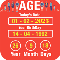 Age Calculator : Date Of Birth