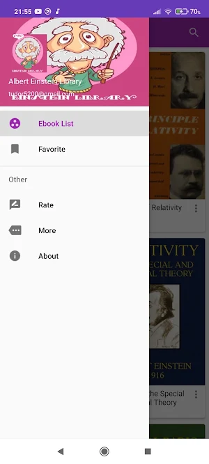 Albert Einstein Library Screenshot 3