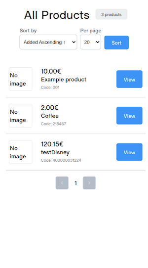 ERPLY Product Lookup Screenshot 0