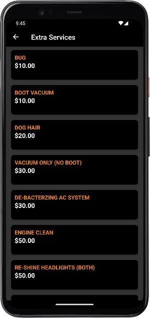 Crystal Shine Car Wash Screenshot 2