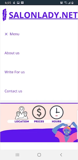 Salon Lady Screenshot 1