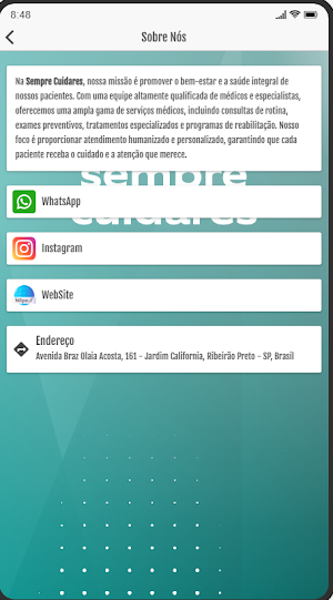 SEMPRE CUIDARES Screenshot 1