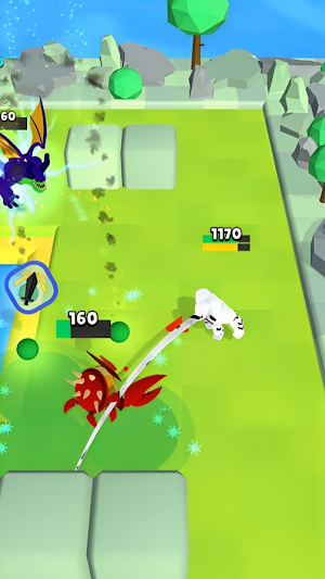 Idle Macho Superhero Clash War Screenshot 2