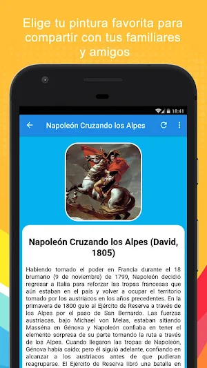 Pinturas Famosas con Historia Screenshot 3