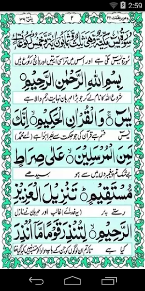 SuraYaseen Screenshot 0
