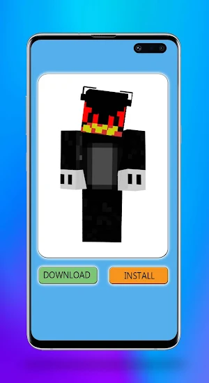 Cartoon Cat Skin For Minecraft Screenshot 3