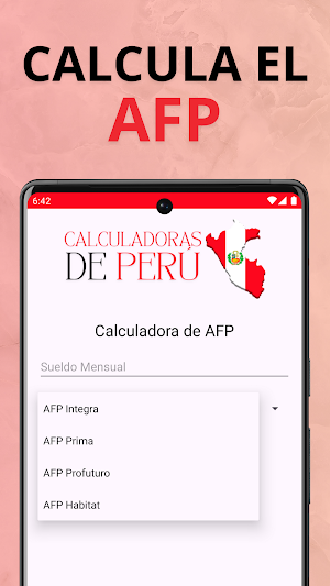 Calculadoras de Perú Screenshot 2