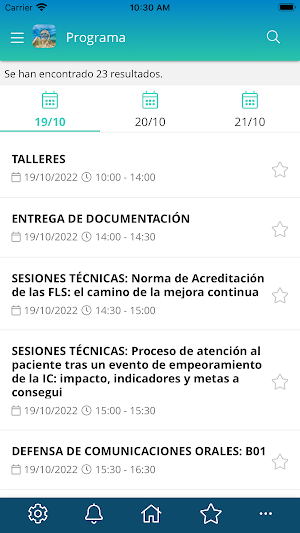 Congreso SECA Zaragoza 2022 Screenshot 3
