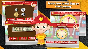 Fireman Kids Grade 2 Games Screenshot 2