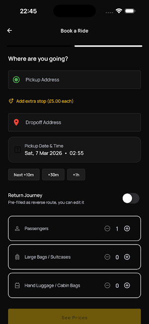 GLA Transfers Screenshot 1