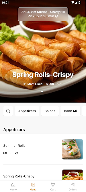 ANISE Viet Cuisine Screenshot 1