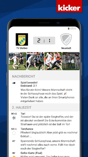 TV Stetten Fussball Screenshot 2