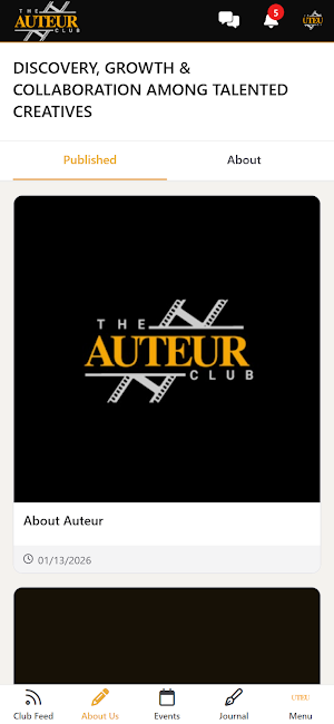 The Auteur Club Screenshot 1
