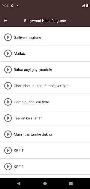 Bollywood Mobile Ringtone Screenshot 1