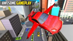 New Flying Car Games 2020 : Modern Car Games 3D Screenshot 2