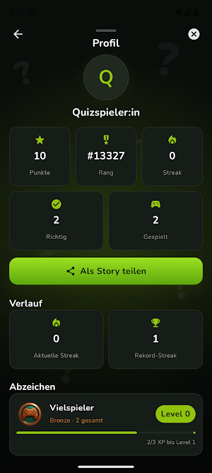 Quiz des Tages Screenshot 3