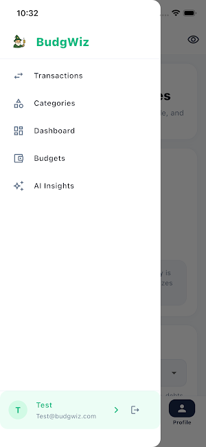 BudgWiz Money Manager Screenshot 3