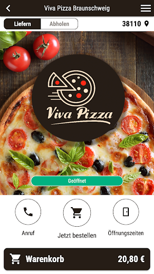Viva Pizza Braunschweig Screenshot 0