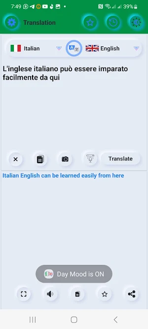 Italian To English Translator Screenshot 2