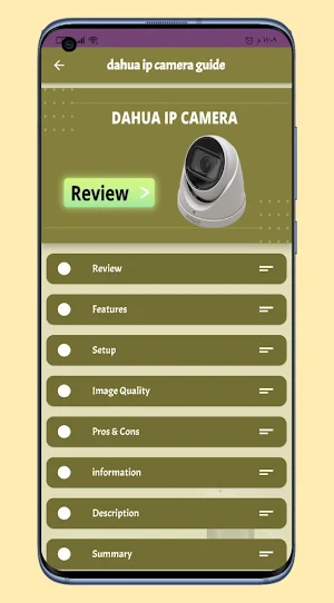 Dahua ip camera guide Screenshot 0