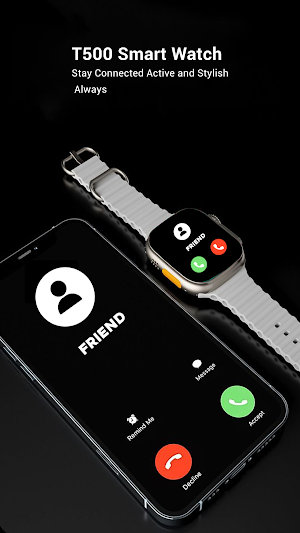 T500 Smart Watch App Screenshot 1