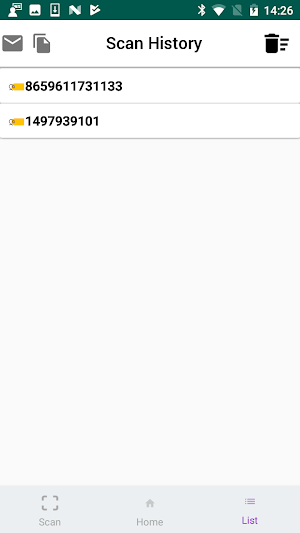 TOKEN2 Serial number reader Screenshot 2
